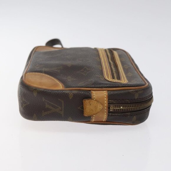 LOUIS VUITTON Monogram Marly Dragonne GM Clutch Bag M51825 LV Auth BA1714 - Picture 4 of 15